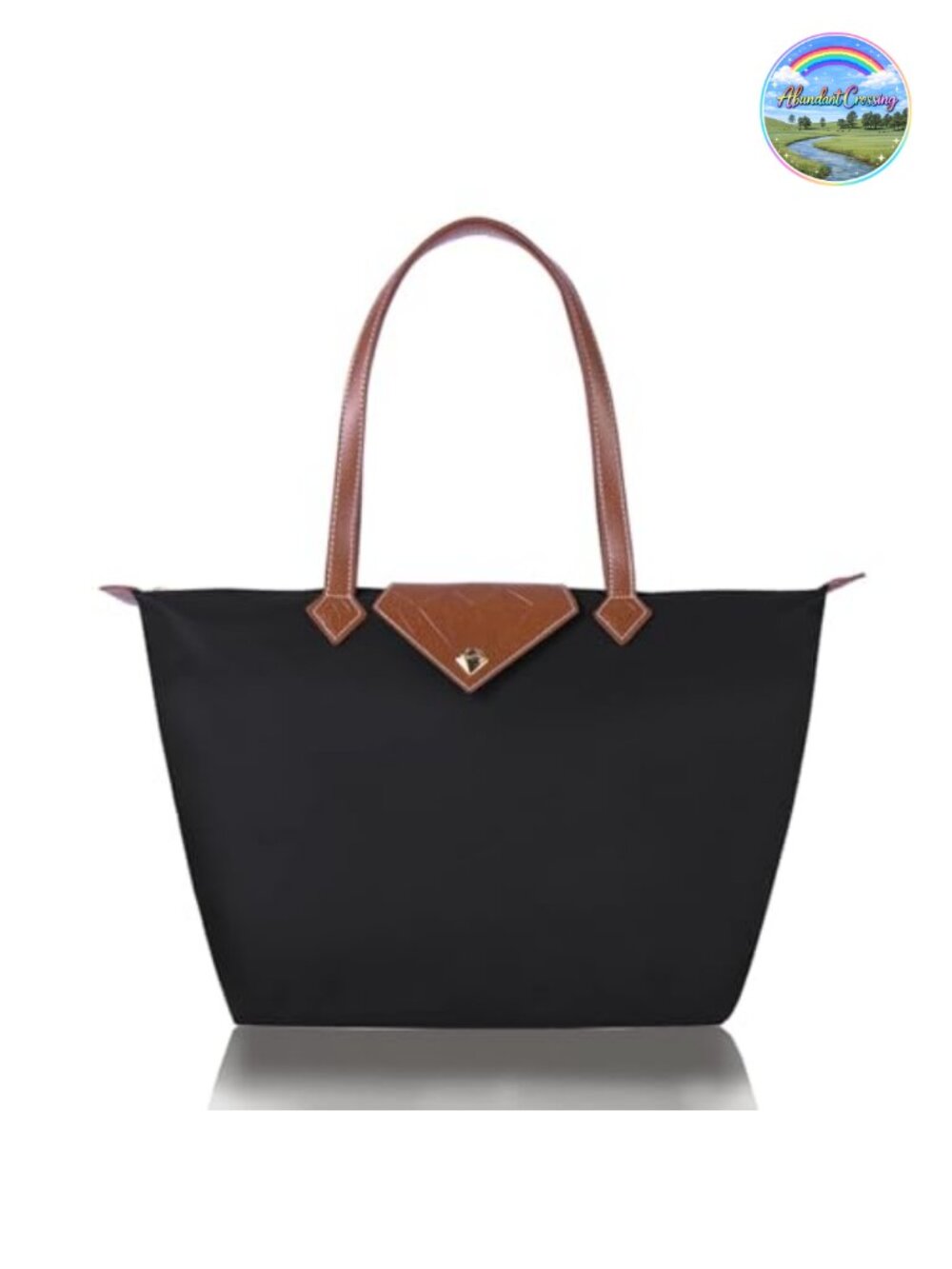 Waterproof Nylon Tote Bag Foldable Large Shoulder Travel Beach Work